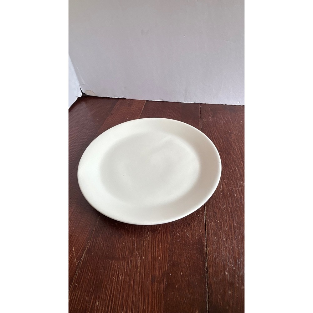 Syracuse China Syralite Dinner Plate Vintage 9.25 Inch Cream White USA 96-K
